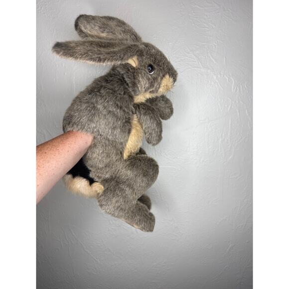 Folkmanis Jackrabbit Hand Puppet ~20" Great Condition - Picture 2 of 8